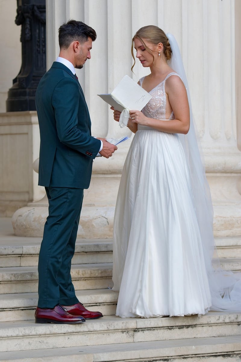 Forest-themed Vows